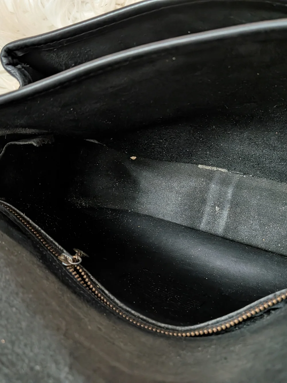 Rare Vintage Coach Small Shoulder Bag #9530 Black Glove-Tanned Leather - Made US